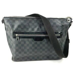 LOUIS VUITTON Damier Graphite Mick MM Crossbody Messenger Shoulder Bag